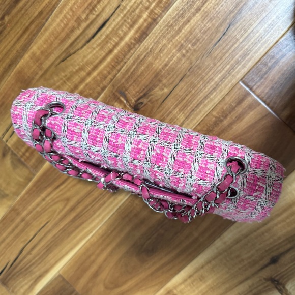 CHANEL Medium Classic Double Flap Tweed Bag - Picture 2 of 12